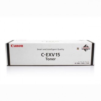 Canon C-EXV15Bk (0387B002), originálny toner, čierny