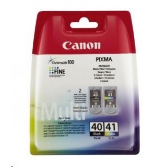 Canon PG-40/CL-41 (0615B043), originálny atrament, čierny/farebný, 16 + 12 ml, 2-pack