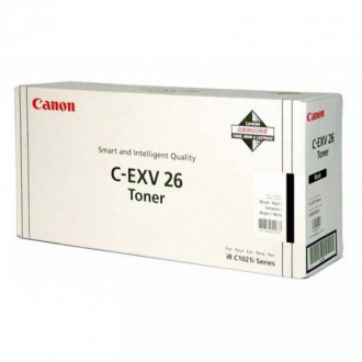 Canon C-EXV26Bk (1660B006), originálny toner, čierny