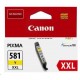 Canon CLI-581XXL Y (1997C001), originálny atrament, žltý, 11,7 ml, XXL