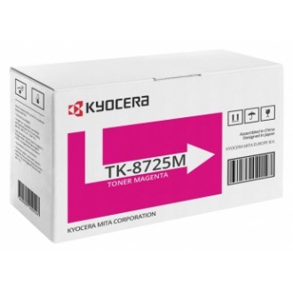 Kyocera TK-8725M (1T02NHBNL0), originálny toner, purpurový