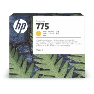 HP 1XB19A (775), originálny atrament, žltý, 500 ml