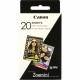 Samolepiaci fotopapier Canon ZINK - 20 listov, 5 x 7,6 cm, 3214C002