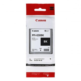 Canon PFI-030Bk (3489C001), originálny atrament, čierny, 55 ml