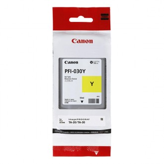 Canon PFI-030Y (3492C001), originálny atrament, žltý, 55 ml