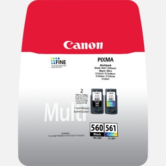 Canon PG-560/CL-561 (3713C006), originálny atrament, čierny/farebný, Multipack