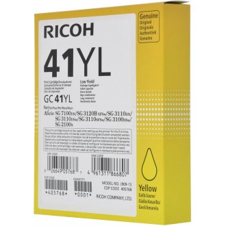 Ricoh GC-41Y (405768), originálna gelová náplň, žltá