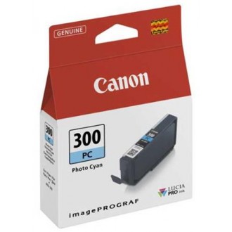 Canon PFI-300PC (4197C001), originálny atrament, photo azúrový, 14,4 ml