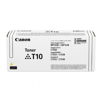 Canon T10 Y (4563C001), originálny toner, žltý