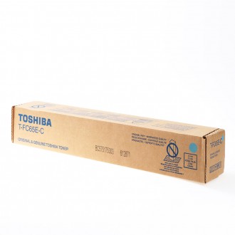 Toshiba T-FC65E-C (6AK00000179), originálny toner, azúrový