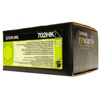 Lexmark 70C2HK0 (70C2HKE), originálny toner, čierny