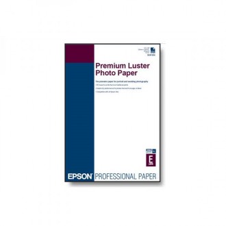 Epson Premium Luster Photo Paper, foto papír, lesklý, biela, A2, 250 g/m2, 25 ks, C13S042123, tonerový