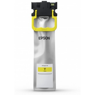 Epson T01C4 (C13T01C400), originálny atrament, žltý, XL
