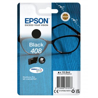 Epson T09J1 (C13T09J14010, 408), originálny atrament, čierny, 18,9 ml