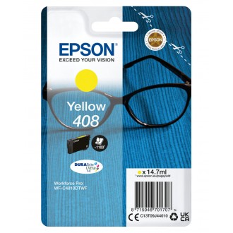 Epson T09J4 (C13T09J44010, 408), originálny atrament, žltý, 14,7 ml