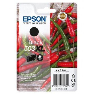Epson T09R1 (C13T09R14010, 503XL), originálny atrament, čierny, 9,2 ml, XL