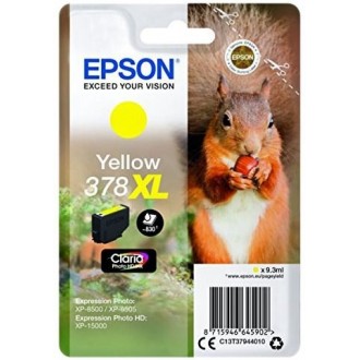 Epson T3794 (C13T37944010, 378XL), originálny atrament, žltý, 9,3 ml, XL
