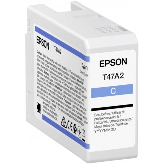 Epson T47A2 (C13T47A200), originálny atrament, azúrový, 50 ml