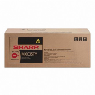 Sharp MX-C35TY, originálny toner, žltý