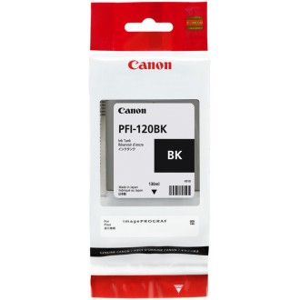 Canon PFI-120Bk (2885C001), originálny atrament, čierny, 130 ml