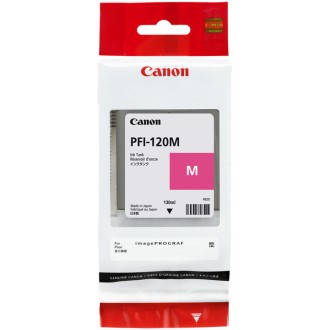 Canon PFI-120M (2887C001), originálny atrament, purpurový, 130 ml