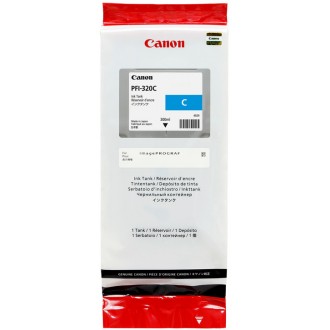 Canon PFI-320C (2891C001), originálny atrament, azúrový, 300 ml