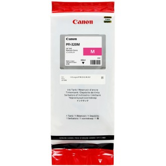 Canon PFI-320M (2892C001), originálny atrament, purpurový, 300 ml