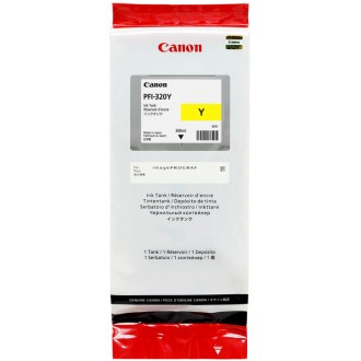 Canon PFI-320Y (2893C001), originálny atrament, žltý, 300 ml
