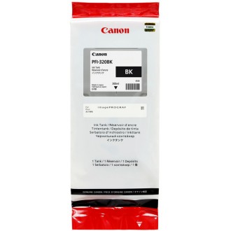 Canon PFI-320Bk (2890C001), originálny atrament, čierny, 300 ml