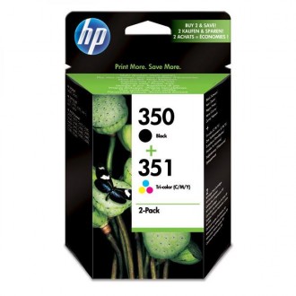 HP SD412EE (350/351), originálny atrament, čierny/farebný, 2-pack