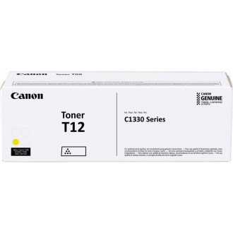 Canon T12Y (5095C006), originálny toner, žltý