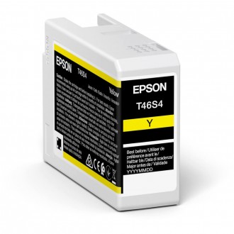 Epson T46S4 (C13T46S400), originálny atrament, žltý, 25 ml
