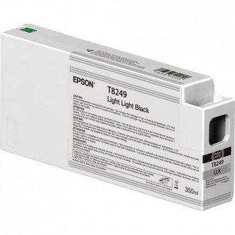 Epson T8249 (C13T824900), originálny atrament, svetlo svetlo čierny, 350 ml
