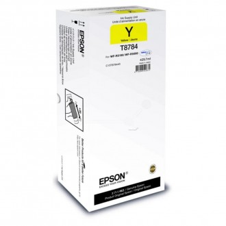 Epson T8784 (C13T878440), originálny atrament, žltý, 425,7 ml, XXL
