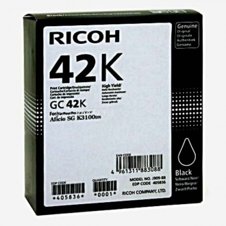 Ricoh GC-42K (405836), originálna gelová náplň, čierna
