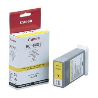 Canon BCI-1401Y (7571A001), originálny atrament, žltý, 130 ml