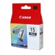 Canon BCI-15Bk (8190A002), originálny atrament, čierny, 5 ml, 2-pack