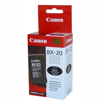 Canon BX-20Bk (0896A002), originálny atrament, čierny, 44 ml