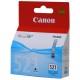 Canon CLI-521C (2934B001), originálny atrament, azúrový, 9 ml