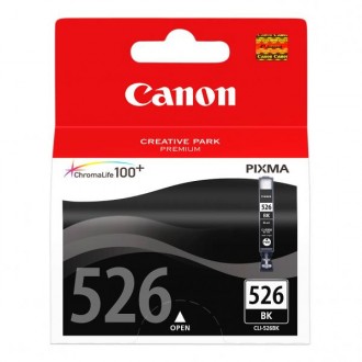 Canon CLI-526Bk (4540B001), originálny atrament, čierny, 9 ml
