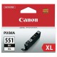 Canon CLI-551BkXL (6443B001), originálny atrament, čierny, 11 ml, XL
