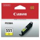 Canon CLI-551Y (6511B001), originálny atrament, žltý, 7 ml