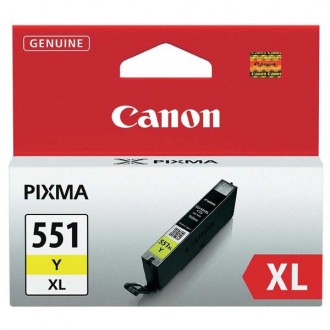 Canon CLI-551YXL (6446B001), originálny atrament, žltý, 11 ml, XL