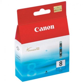 Canon CLI-8C (0621B001), originálny atrament, azúrový, 13 ml
