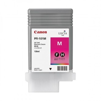 Canon PFI-101M (0885B001), originálny atrament, purpurový, 130 ml