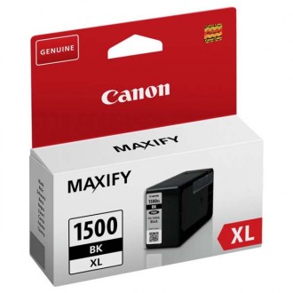 Canon PGI-1500Bk XL (9182B001), originálny atrament, čierny, 34,7 ml, XL