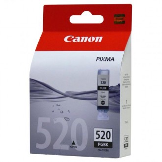 Canon PGI-520Bk (2932B001), originálny atrament, čierny, 19 ml