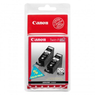 Canon PGI-525PGBk (4529B006, 4529B010), originálny atrament, čierny, 2 × 19 ml, 2-pack