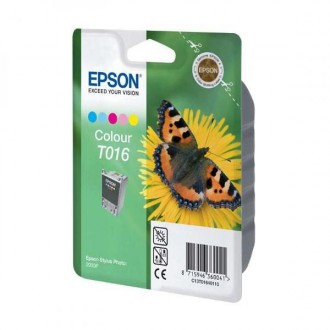Epson T016 (C13T016401), originálny atrament, farebný, 66 ml