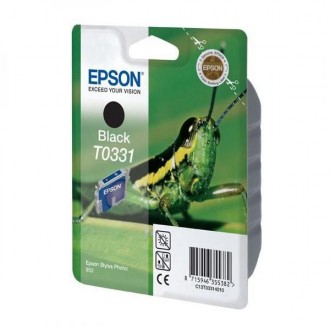 Epson T0331 (C13T033140), originálny atrament, čierny, 17 ml